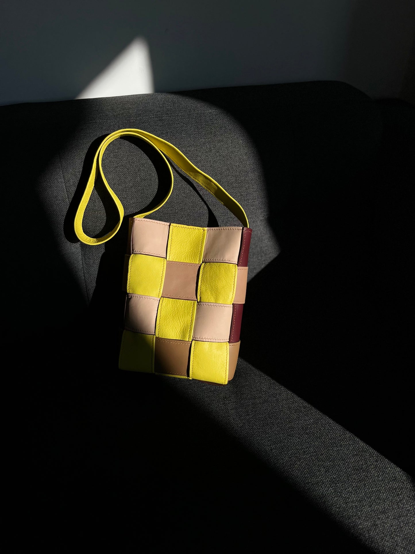 Multicolored Woven Bag