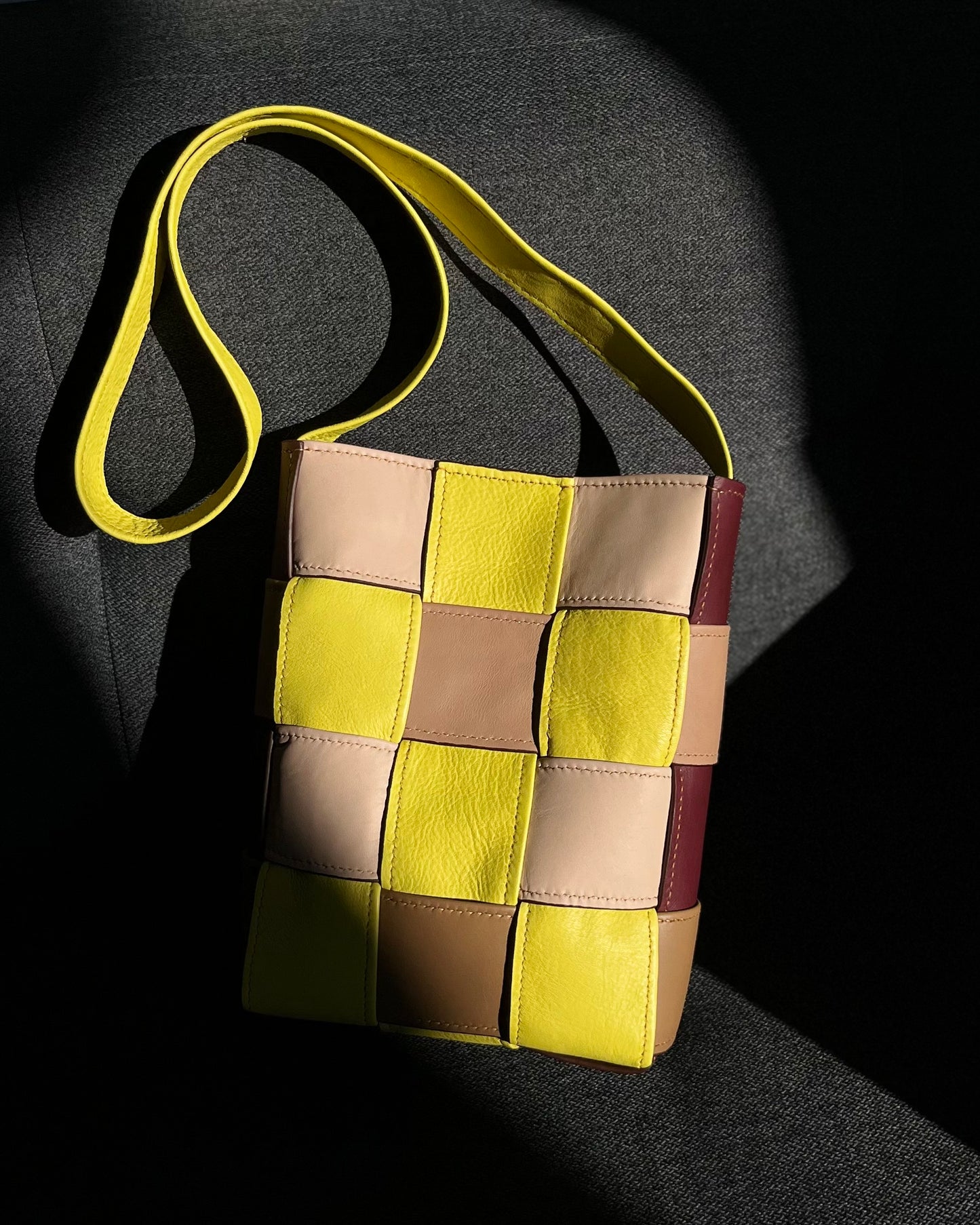 Multicolored Woven Bag