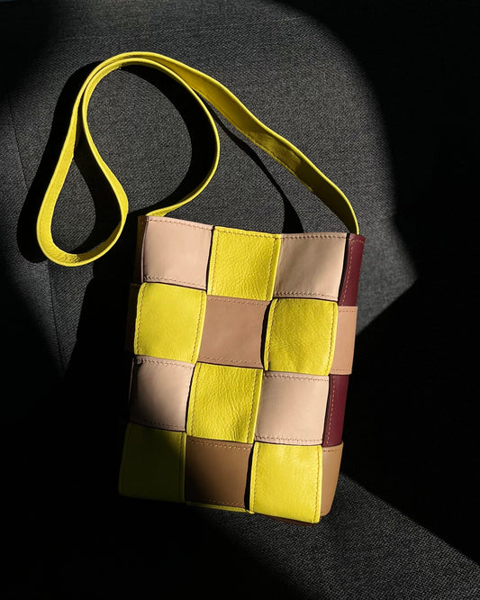 Multicolored Woven Bag