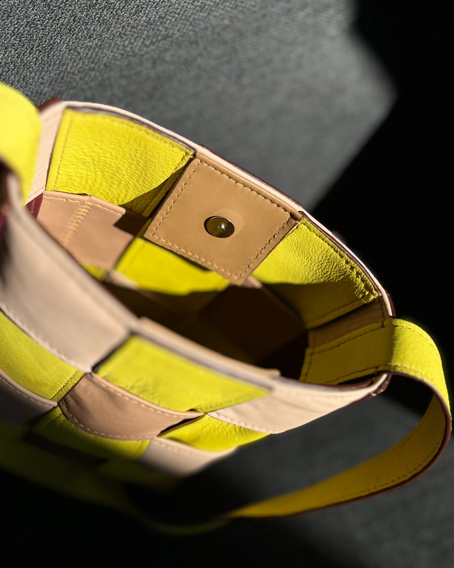 Multicolored Woven Bag