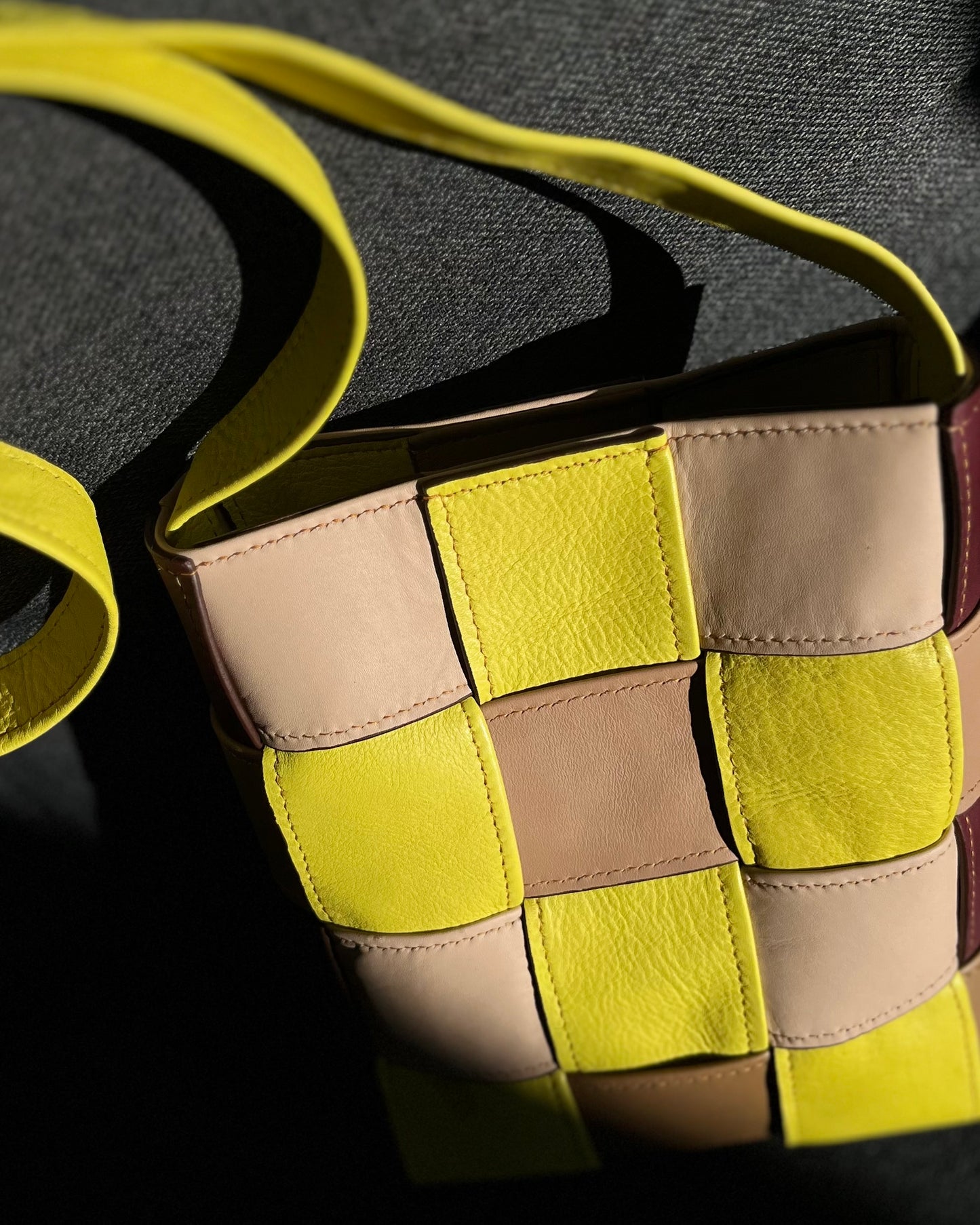 Multicolored Woven Bag