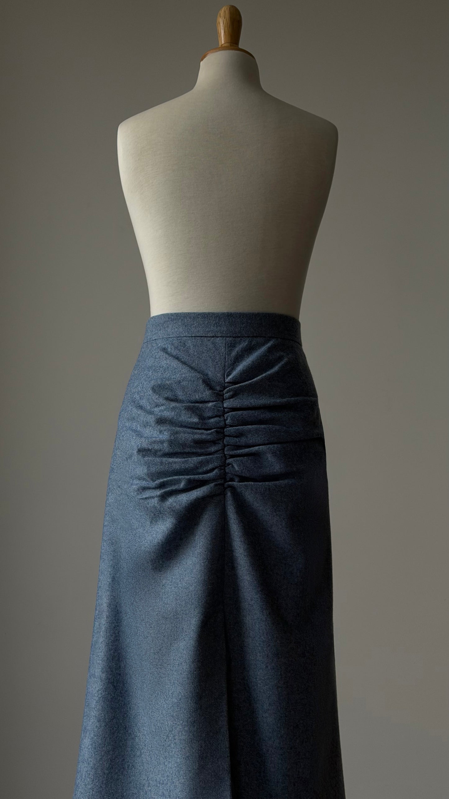 Draped skirt
