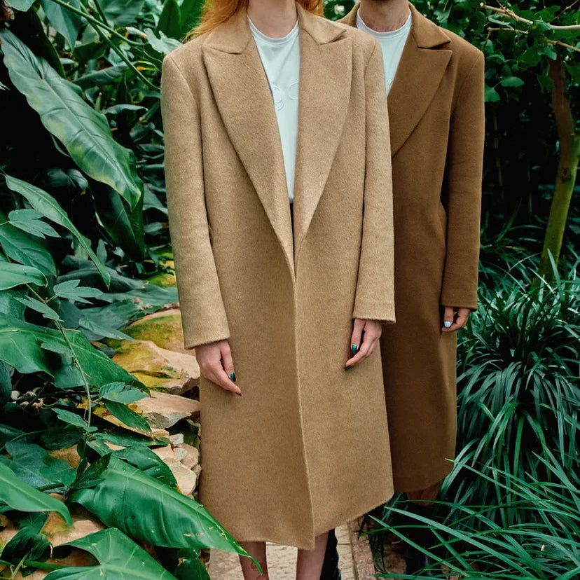 Double-breasted coat